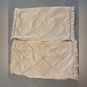 2 Creative Co-Op Cotton Linen Pillow Covers